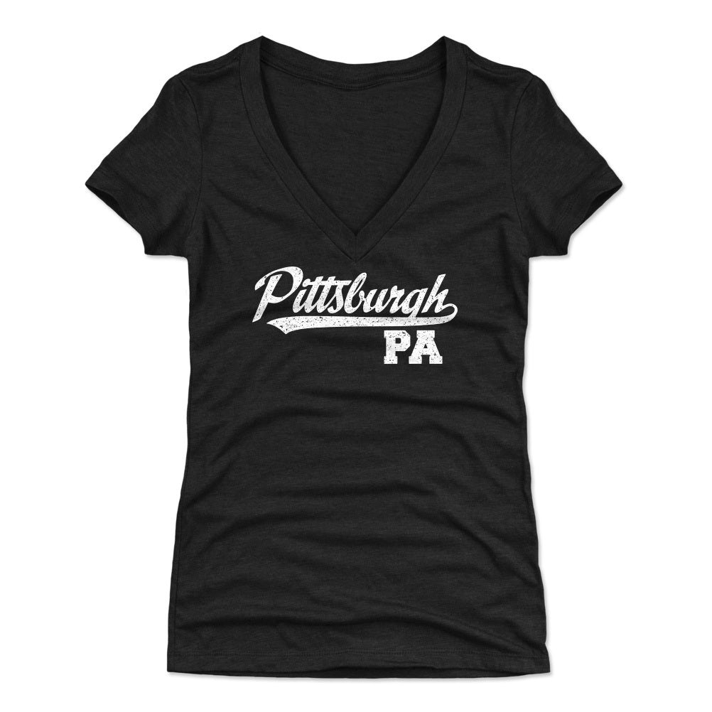 Pittsburgh Women's V-Neck T-Shirt | 500 LEVEL