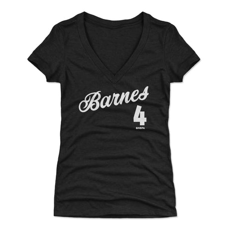 Scottie Barnes Women's V-Neck T-Shirt | 500 LEVEL