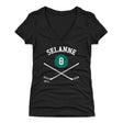 Teemu Selanne Women's V-Neck T-Shirt | 500 LEVEL