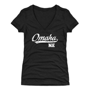 Omaha Women's V-Neck T-Shirt | 500 LEVEL