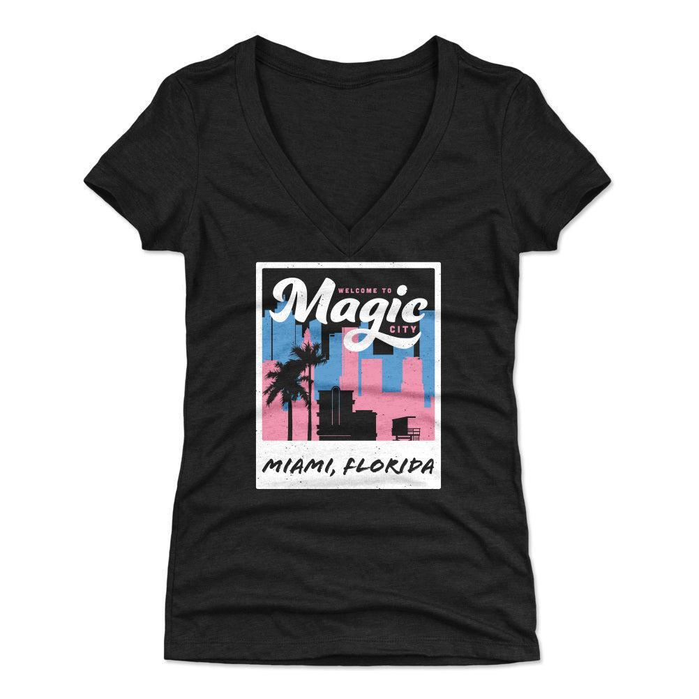 Miami Women's V-Neck T-Shirt | 500 LEVEL