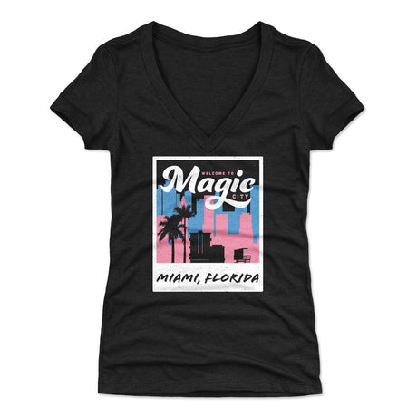 Miami Women's V-Neck T-Shirt | 500 LEVEL