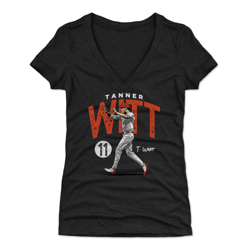 Tanner Witt Women's V-Neck T-Shirt | 500 LEVEL