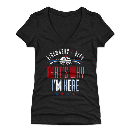 USA Women's V-Neck T-Shirt | 500 LEVEL