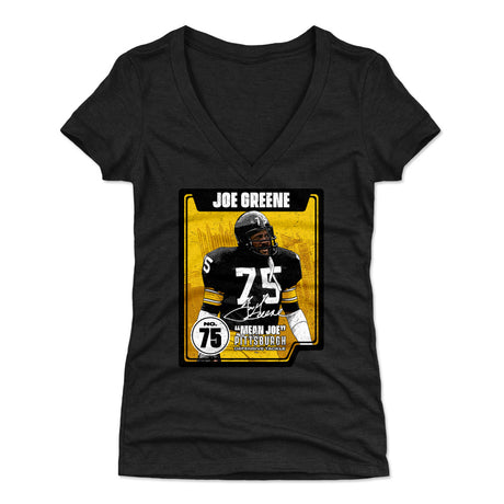 Mean Joe Greene Women's V-Neck T-Shirt | 500 LEVEL