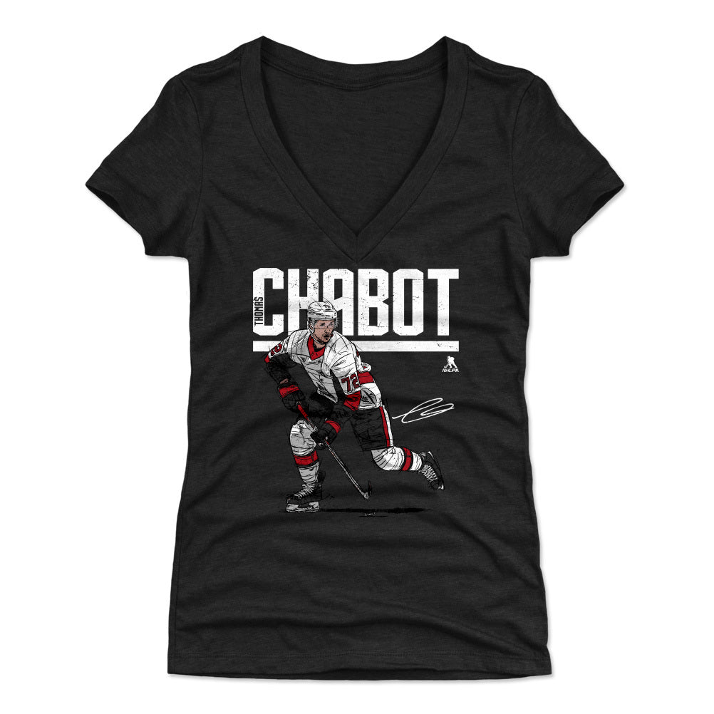 Thomas Chabot Women's V-Neck T-Shirt | 500 LEVEL
