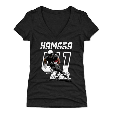 Alvin Kamara Women's V-Neck T-Shirt | 500 LEVEL