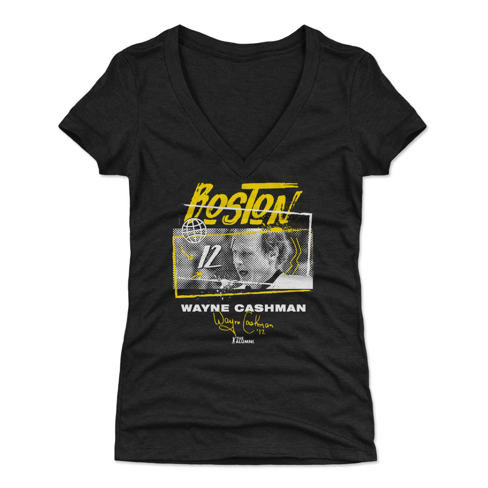 Wayne Cashman Women&#39;s V-Neck T-Shirt | 500 LEVEL