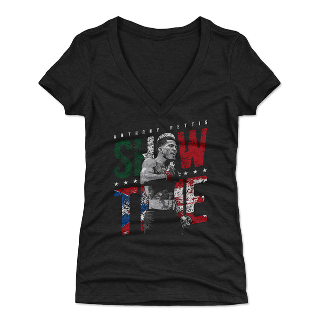 Anthony Pettis Women's V-Neck T-Shirt | 500 LEVEL