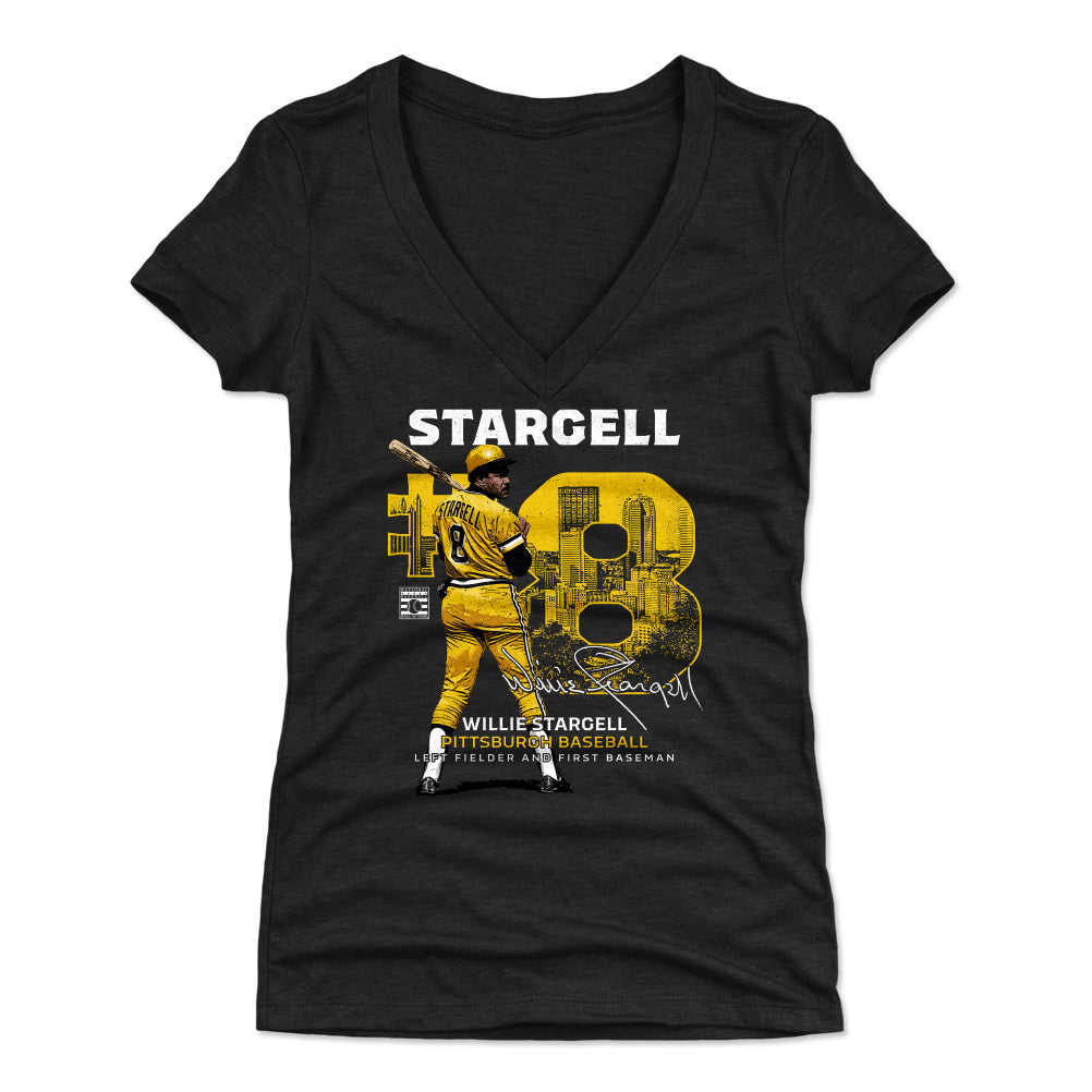 Willie Stargell Women's V-Neck T-Shirt | 500 LEVEL