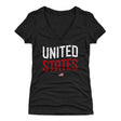 USA Women's V-Neck T-Shirt | 500 LEVEL