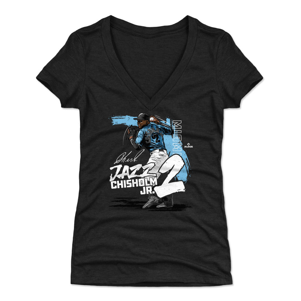 Jazz Chisholm Jr. Women&#39;s V-Neck T-Shirt | 500 LEVEL