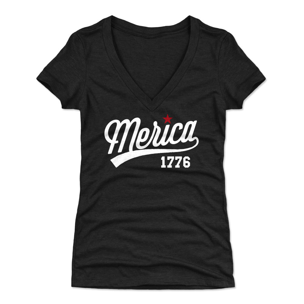4th of July Women's V-Neck T-Shirt | 500 LEVEL