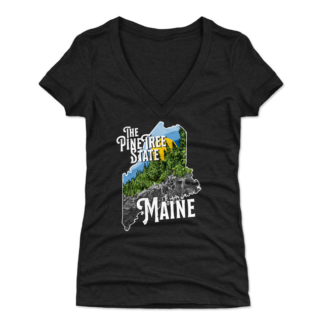 Maine Women's V-Neck T-Shirt | 500 LEVEL