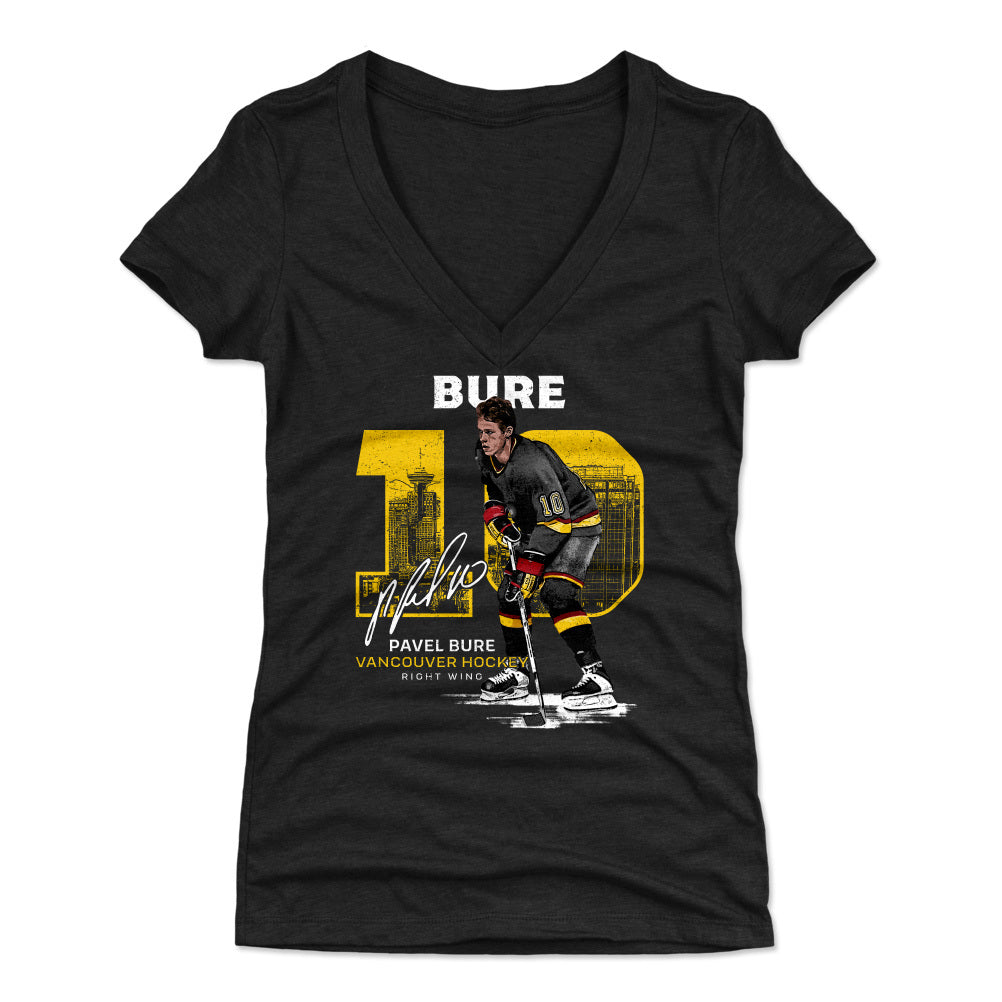 Pavel Bure Women's V-Neck T-Shirt | 500 LEVEL