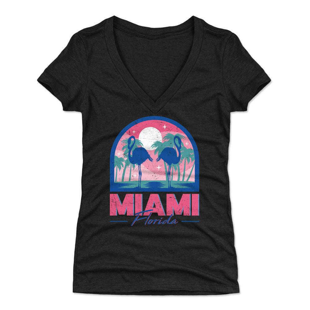 Miami Women's V-Neck T-Shirt | 500 LEVEL