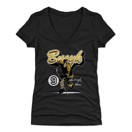 Johnny Bucyk Women's V-Neck T-Shirt | 500 LEVEL