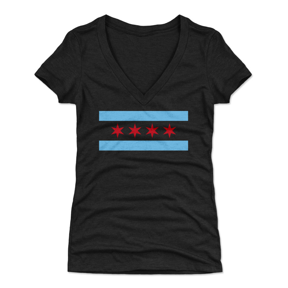 Chicago Women's V-Neck T-Shirt | 500 LEVEL