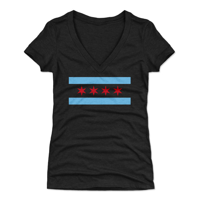 Chicago Women's V-Neck T-Shirt | 500 LEVEL