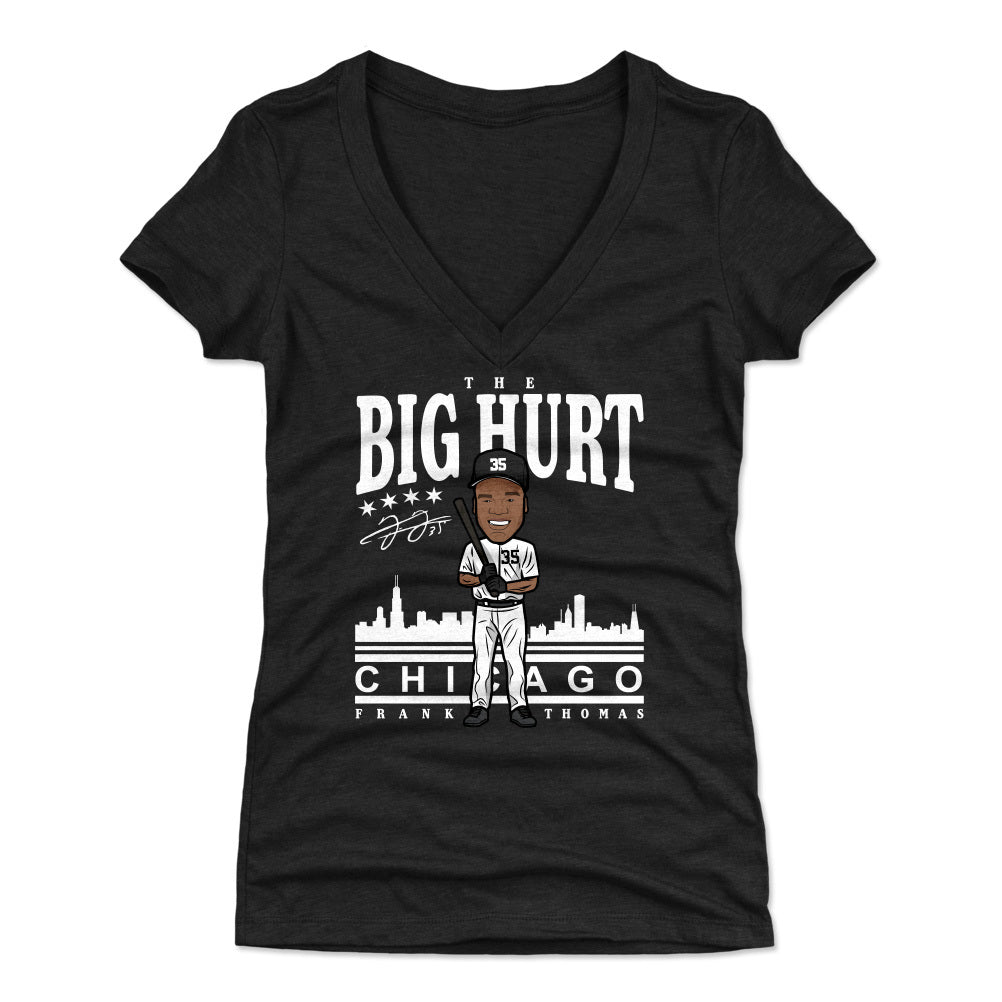 Frank Thomas Women's V-Neck T-Shirt | 500 LEVEL