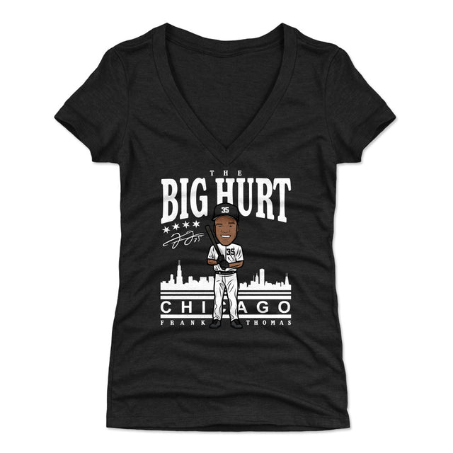 Frank Thomas Women's V-Neck T-Shirt | 500 LEVEL