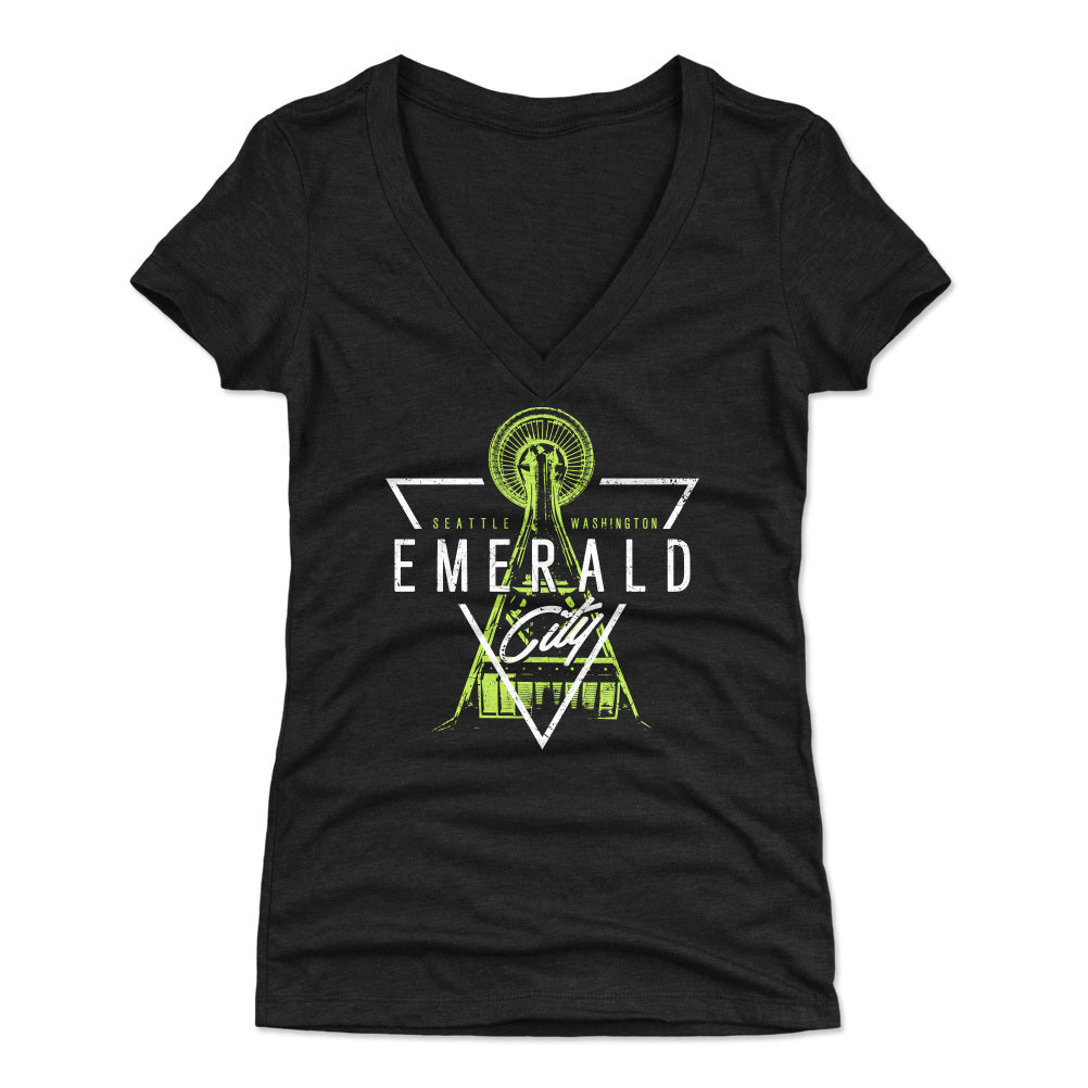 Seattle Women's V-Neck T-Shirt | 500 LEVEL