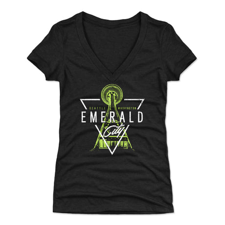 Seattle Women's V-Neck T-Shirt | 500 LEVEL