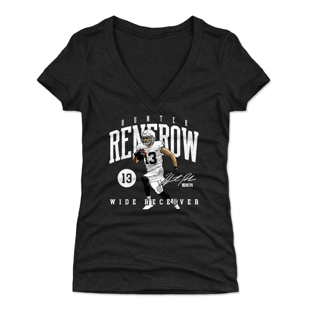 Hunter Renfrow Women&#39;s V-Neck T-Shirt | 500 LEVEL