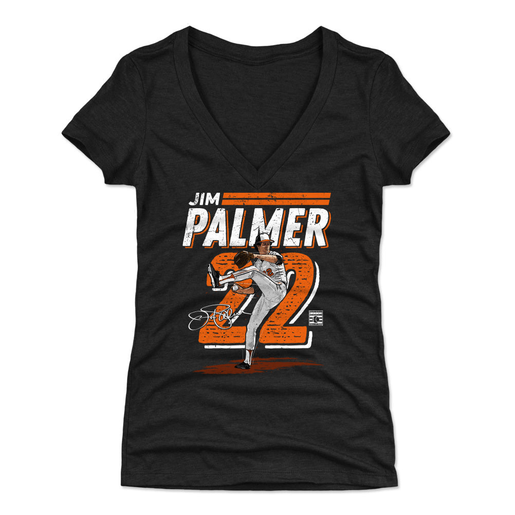 Jim Palmer Women's V-Neck T-Shirt | 500 LEVEL