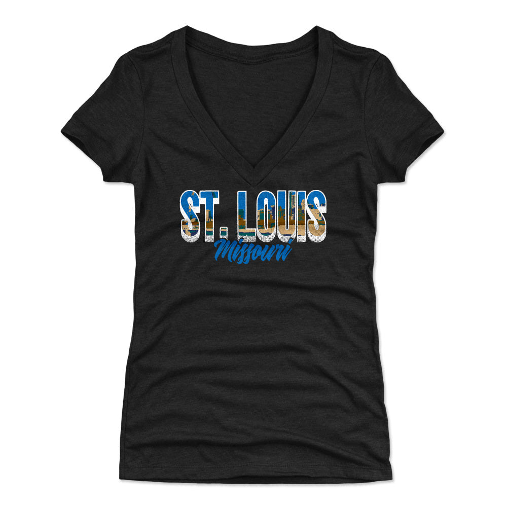 St. Louis Women's V-Neck T-Shirt | 500 LEVEL