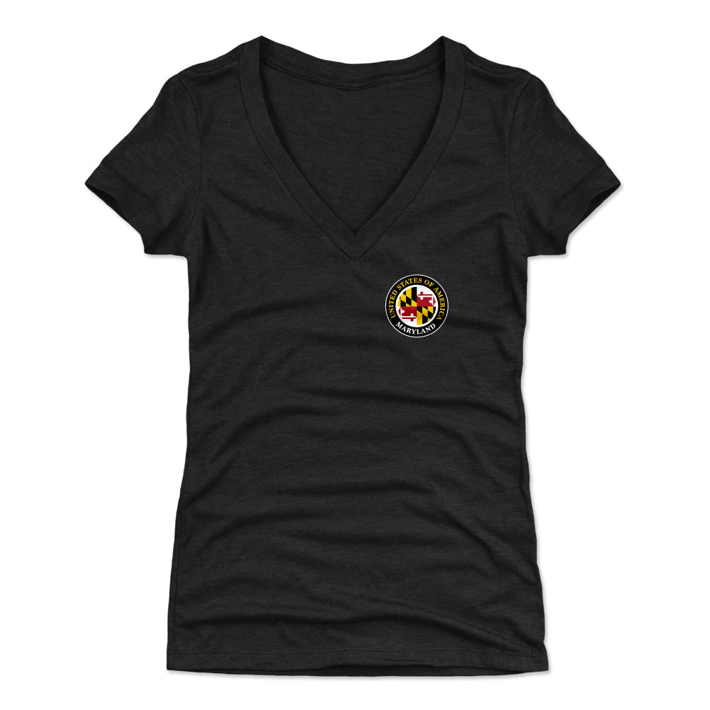 Maryland Women&#39;s V-Neck T-Shirt | 500 LEVEL