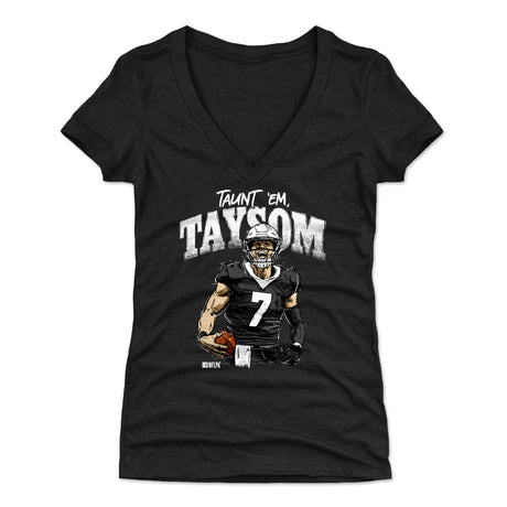 Taysom Hill Women's V-Neck T-Shirt | 500 LEVEL