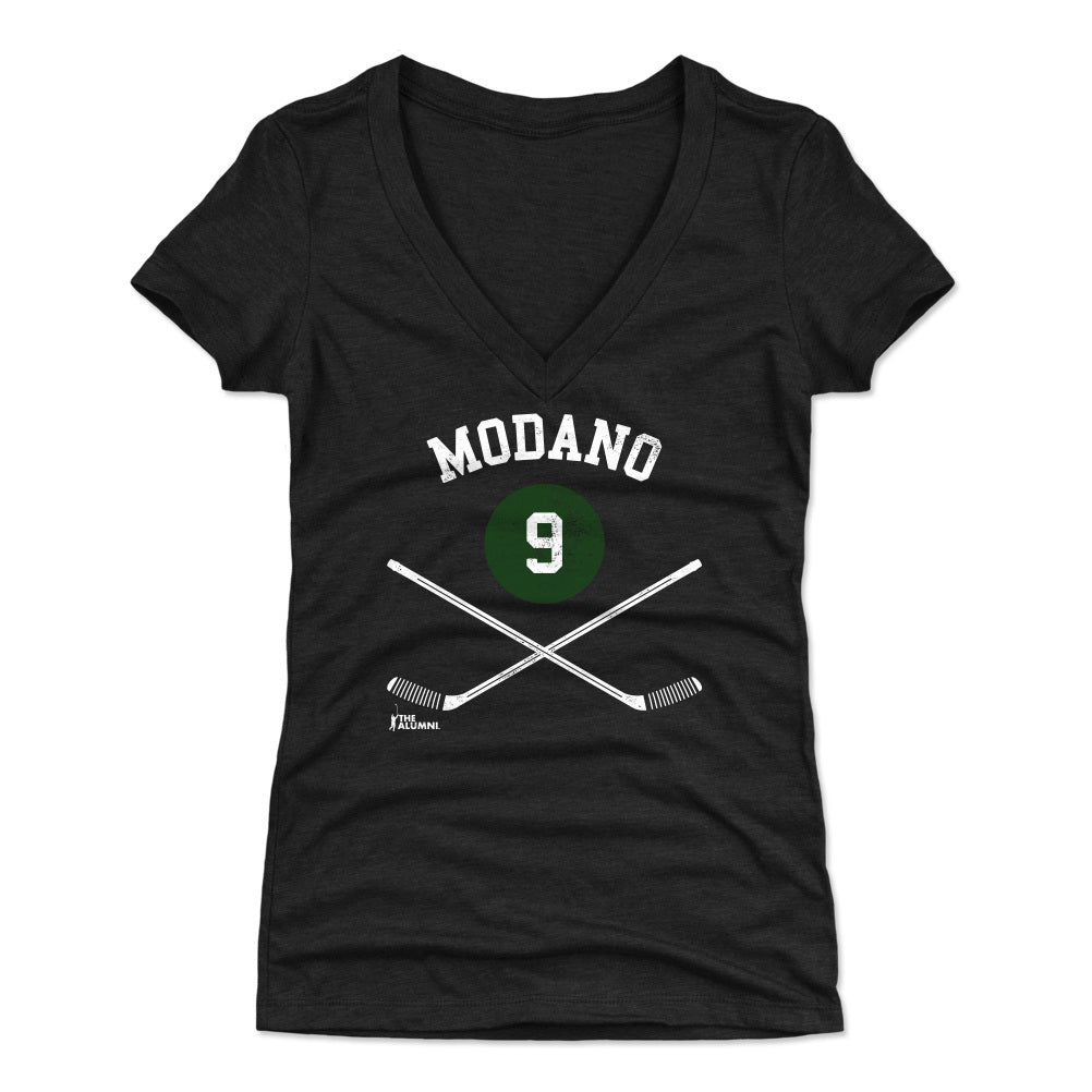 Mike Modano Women's V-Neck T-Shirt | 500 LEVEL