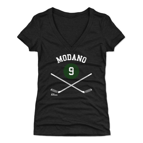 Mike Modano Women's V-Neck T-Shirt | 500 LEVEL
