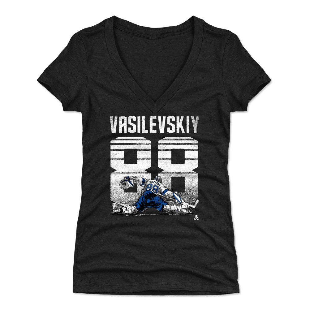 Andrei Vasilevskiy Women's V-Neck T-Shirt | 500 LEVEL