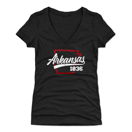 Arkansas Women's V-Neck T-Shirt | 500 LEVEL