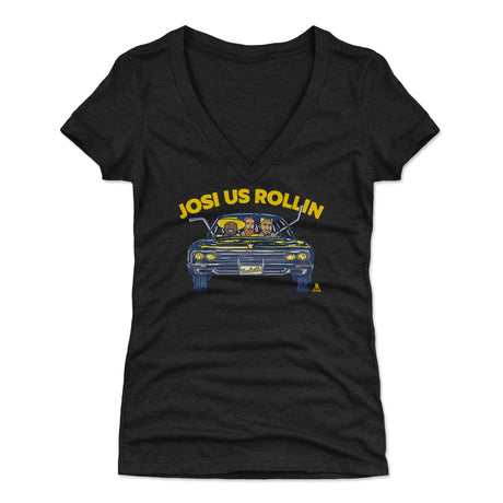 Roman Josi Women's V-Neck T-Shirt | 500 LEVEL