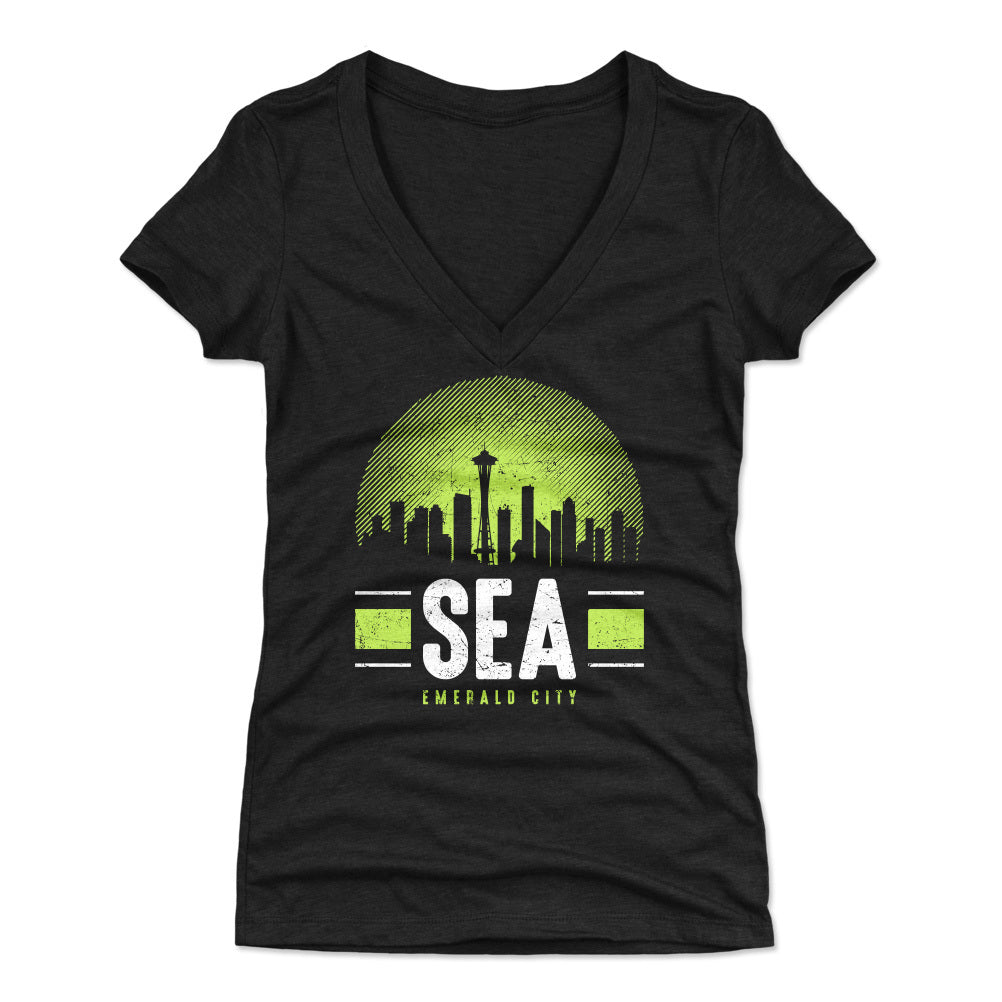 Seattle Women's V-Neck T-Shirt | 500 LEVEL