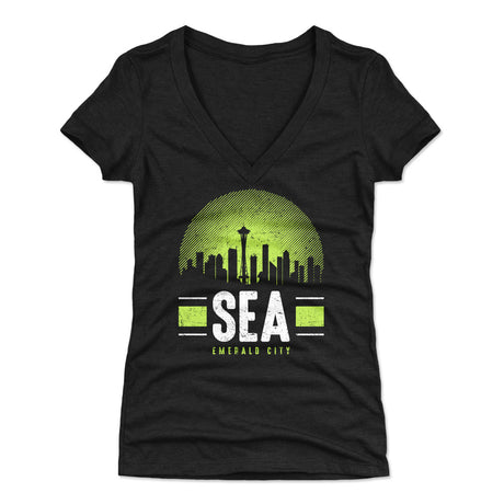 Seattle Women's V-Neck T-Shirt | 500 LEVEL