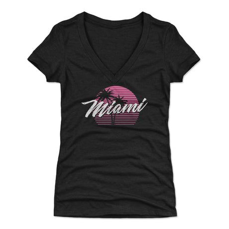 Miami Women's V-Neck T-Shirt | 500 LEVEL