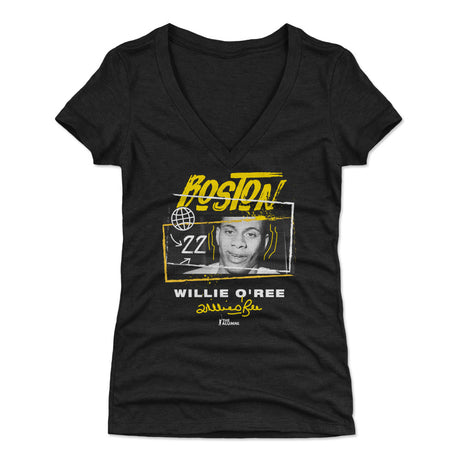 Willie O'Ree Women's V-Neck T-Shirt | 500 LEVEL