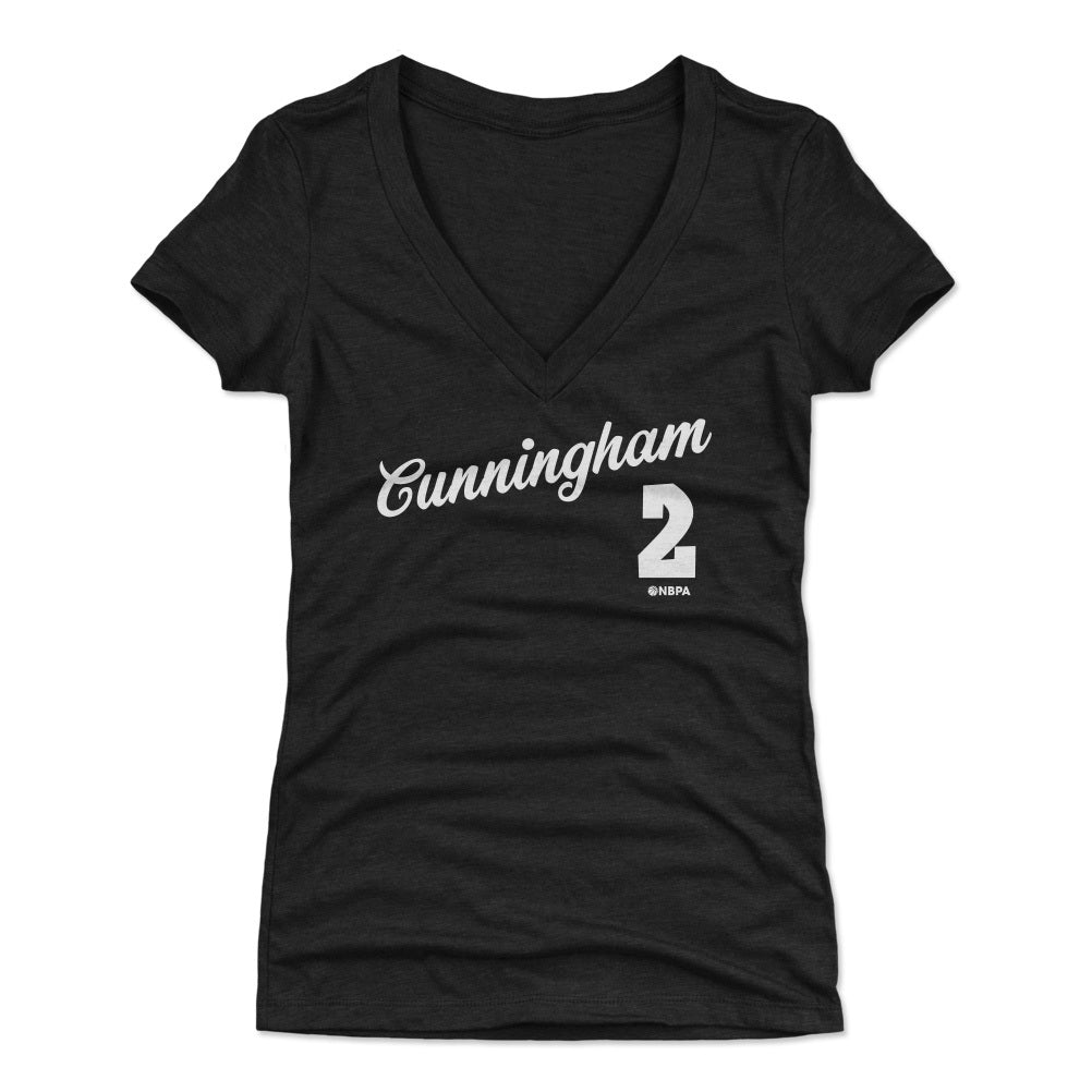 Cade Cunningham Women's V-Neck T-Shirt | 500 LEVEL