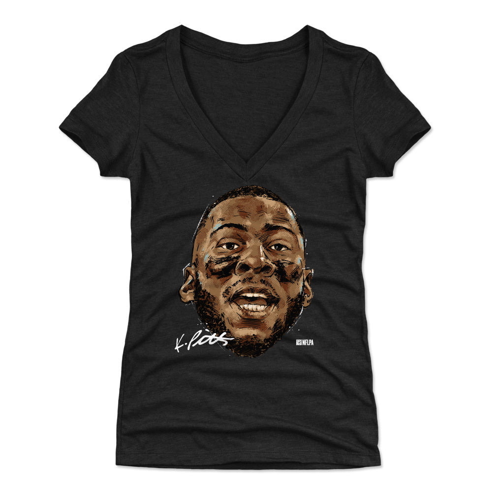 Kyle Pitts Women's V-Neck T-Shirt | 500 LEVEL