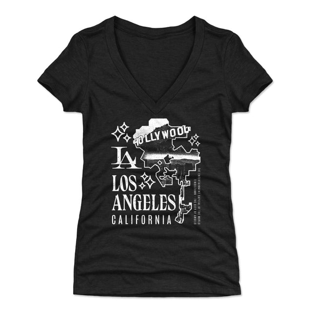 Los Angeles Women's V-Neck T-Shirt | 500 LEVEL