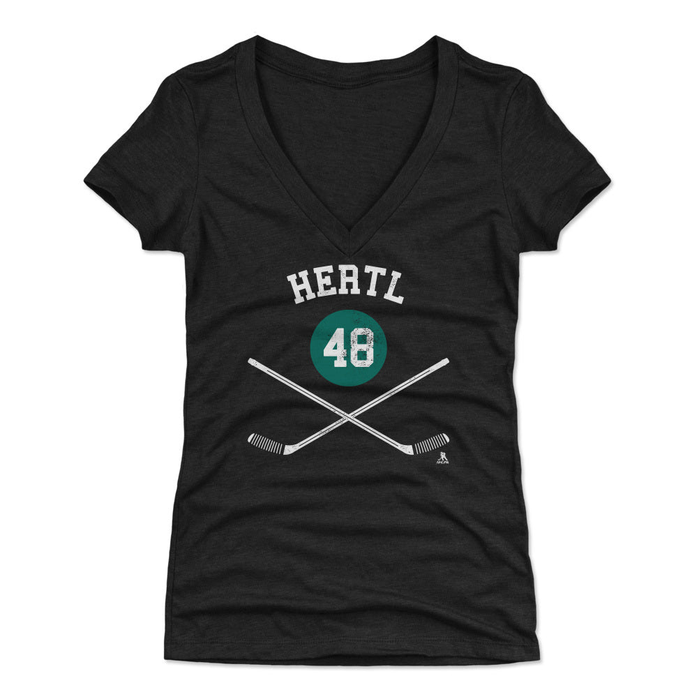 Tomas Hertl Women&#39;s V-Neck T-Shirt | 500 LEVEL