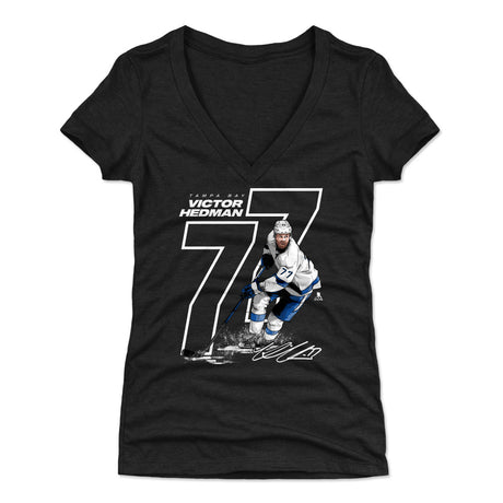 Victor Hedman Women's V-Neck T-Shirt | 500 LEVEL