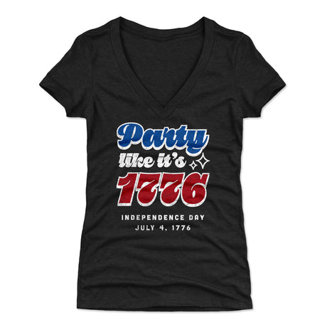 USA Women's V-Neck T-Shirt | 500 LEVEL