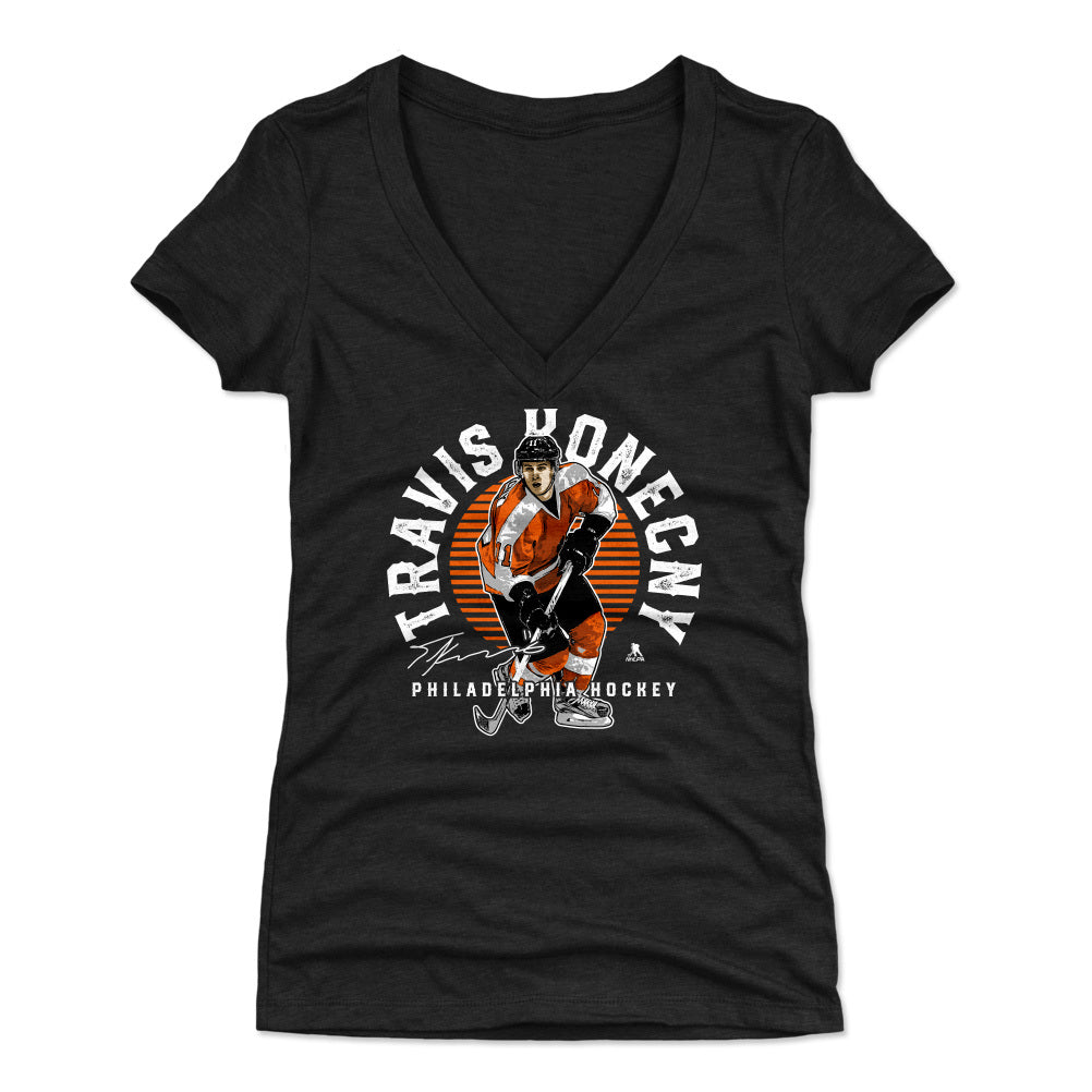 Travis Konecny Women's V-Neck T-Shirt | 500 LEVEL