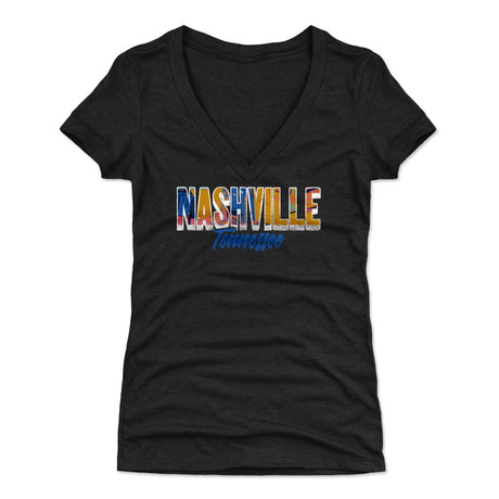 Nashville Women's V-Neck T-Shirt | 500 LEVEL