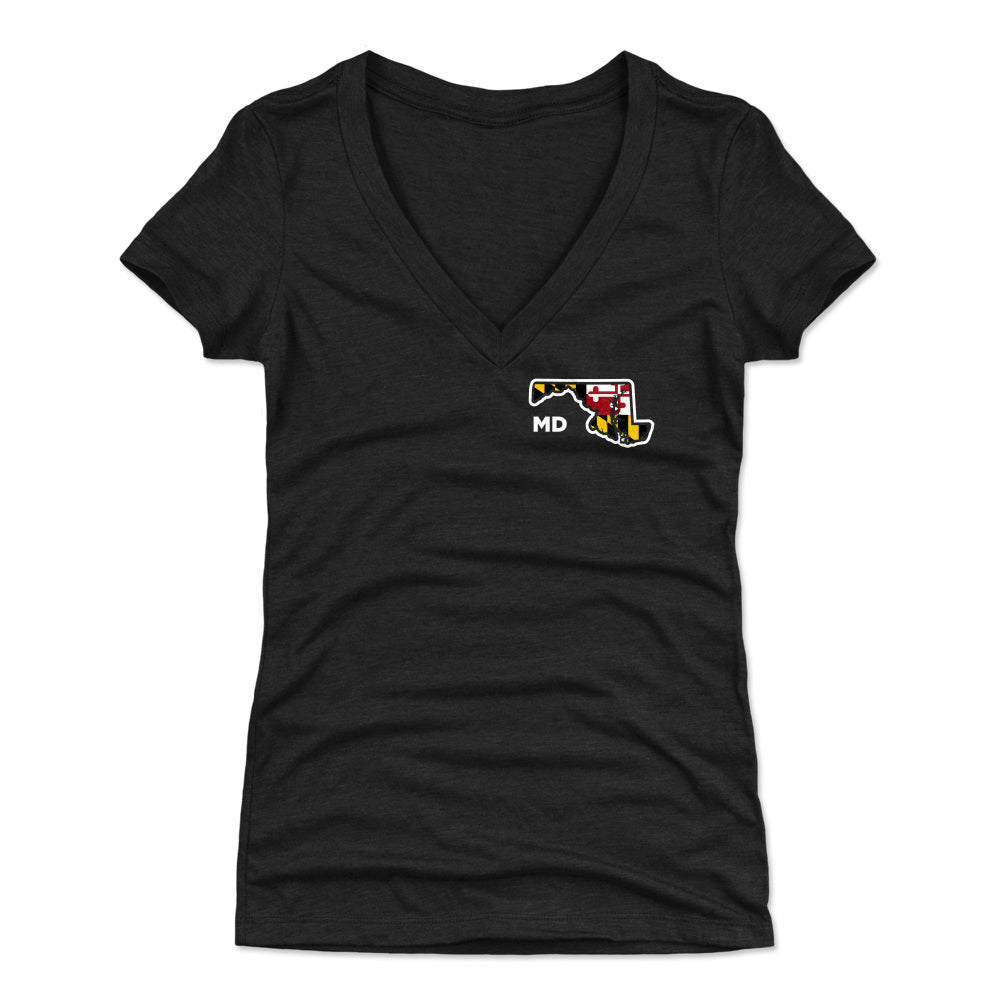 Maryland Women&#39;s V-Neck T-Shirt | 500 LEVEL